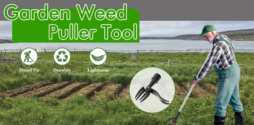 Aufstehen Unkraut Puller Klaue Werkzeug Engineering Kunststoff Jäten Kopf Ersatz Garten Fuß Pedal Graben Gras Schaufel Wurzel Entferner – Detail 1