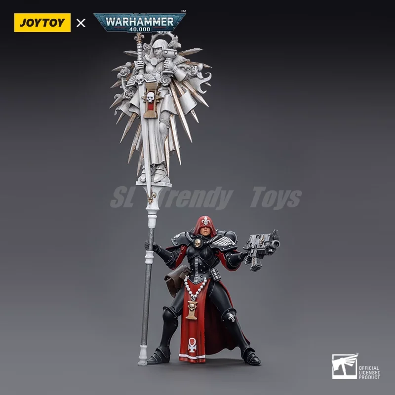 JOYTOY Warhammer 40K Adepta Sororitas Battle Sister Sister Noyalle Superior Kassia Jurel Ludwenna Saelon Action Figure Model Toy
