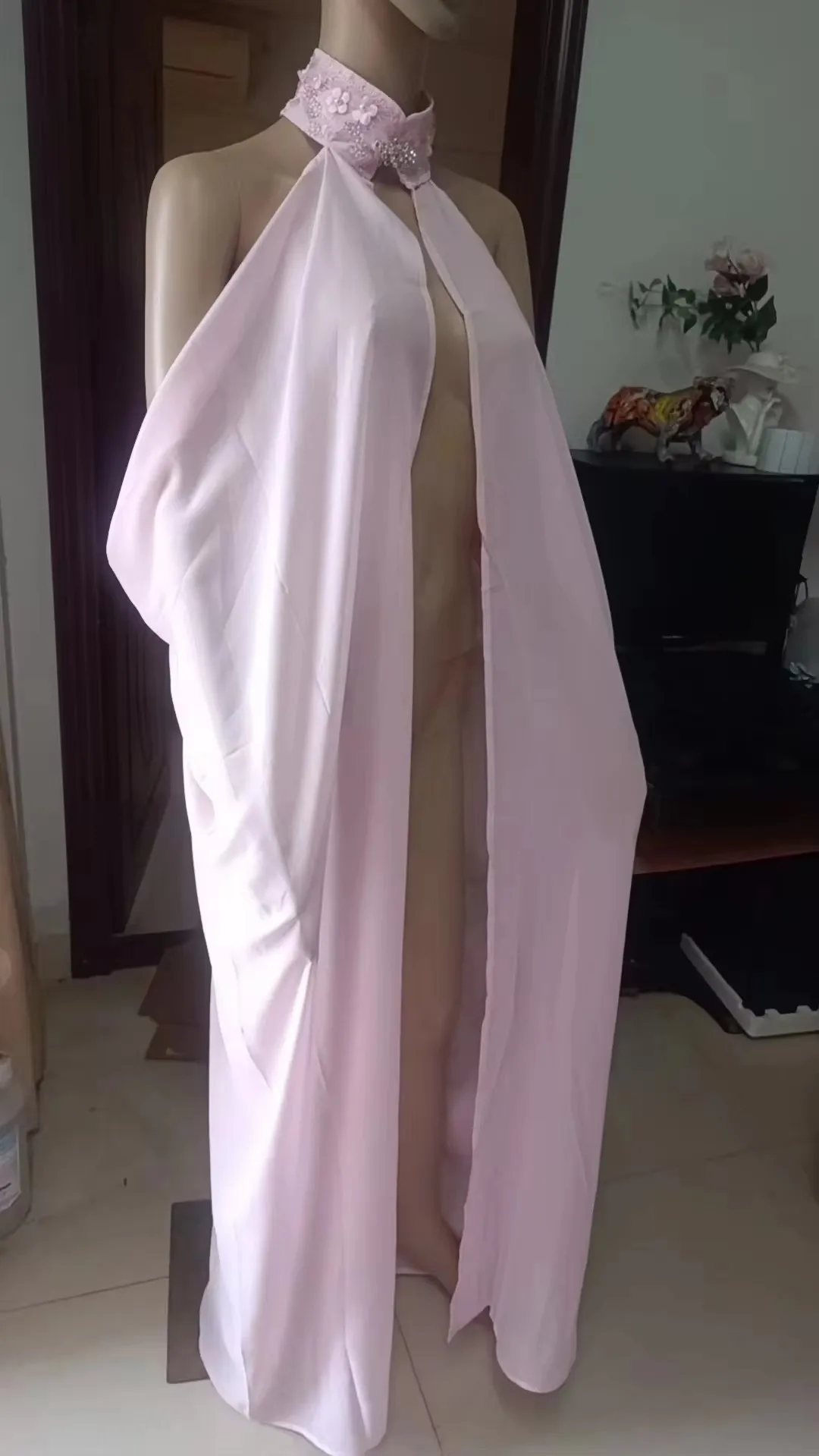 중세 요정 숄 케이프 시폰 고딕 위카 로브, 블랙 그린 레드 코스프레 빅토리아 원피스 망토, 여성용 할로윈 코스튬