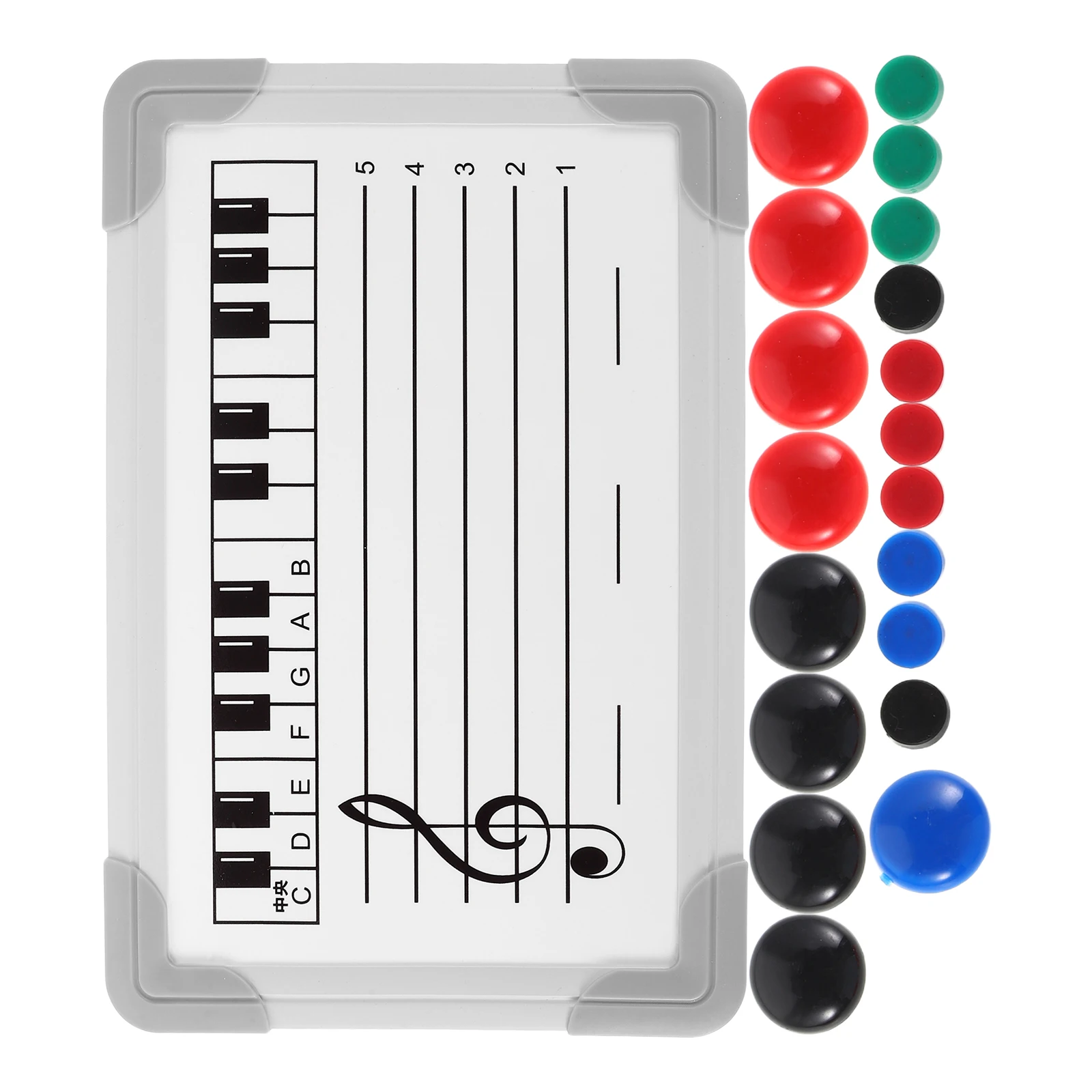 

Staff Whiteboard Dry Erase Boards Fridge Erasable Message for Magnet Double-sided Child