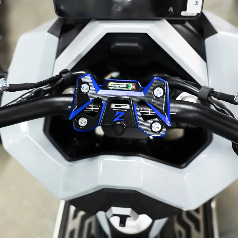 For ZONTES 368 501  368G 501G 2024 2025 2026 Motorcycle Accessories CNC Handlebar Pressure Clamp Fixed Clamp Extended Function