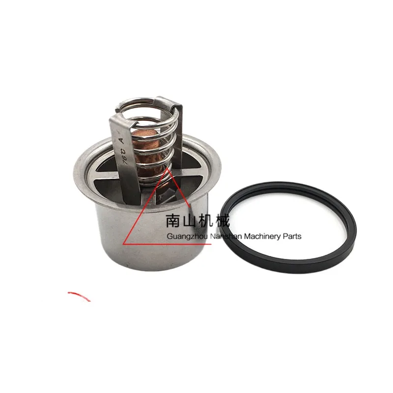 For Caterpillar E336D 330D 340D Thermostatic Assembly C9 Engine Water Temperature Adjuster Thermostatic  Excavator accessories