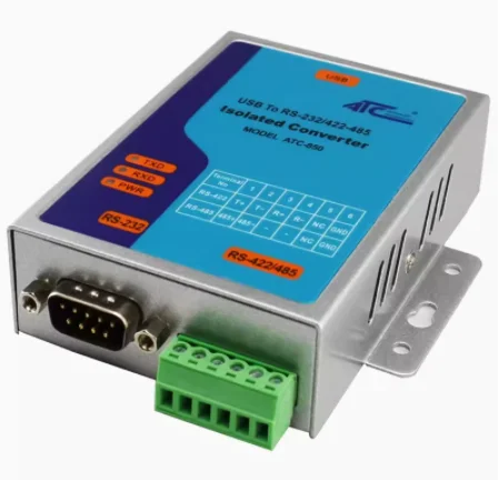 ATC-850 ATC-850rs232 to rs485/422 industrial level active high speed photoelectric isolation USB to serial converter