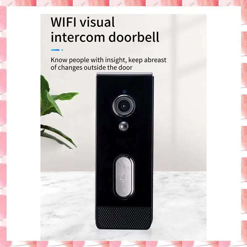 JAJA Tuya Smart Home Doorbell Camera Tahan Air Wifi Video Intercom 1080P Perlindungan Keamanan Luar Ruangan Audio Dua Arah