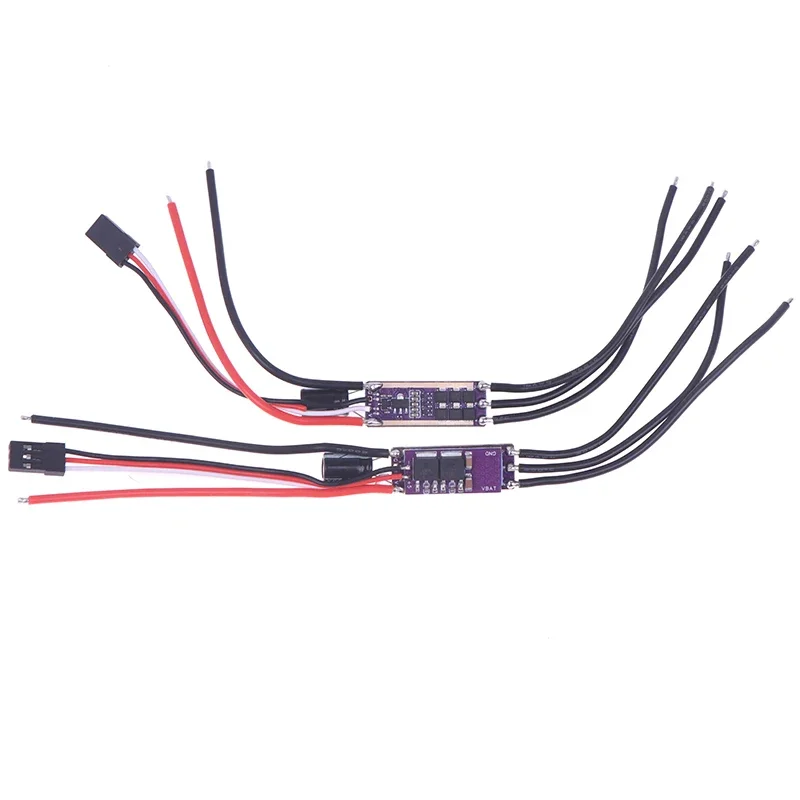 Latest Model AM32 32-bit ESC 2-4S 30/40A with 5V2A BEC and 35V 470uF Capacitor for RC Crawler Drones