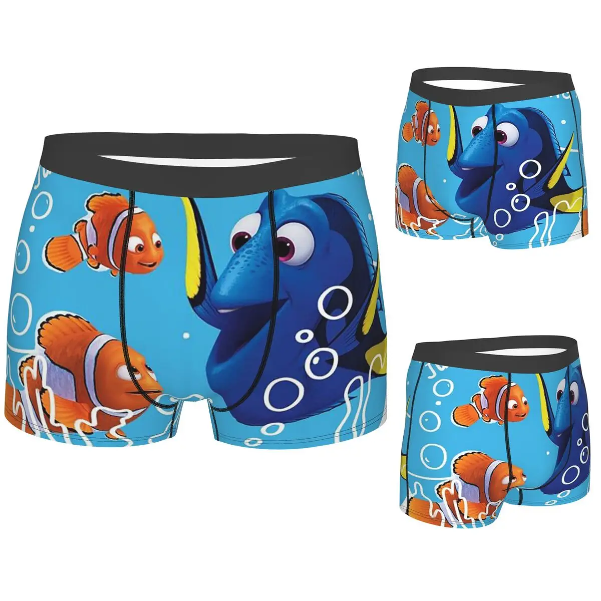 

Boxer Underpants Shorts Finding Nemo Dory Panties Male Comfortable Underwear for Homme Man Boyfriend Gift