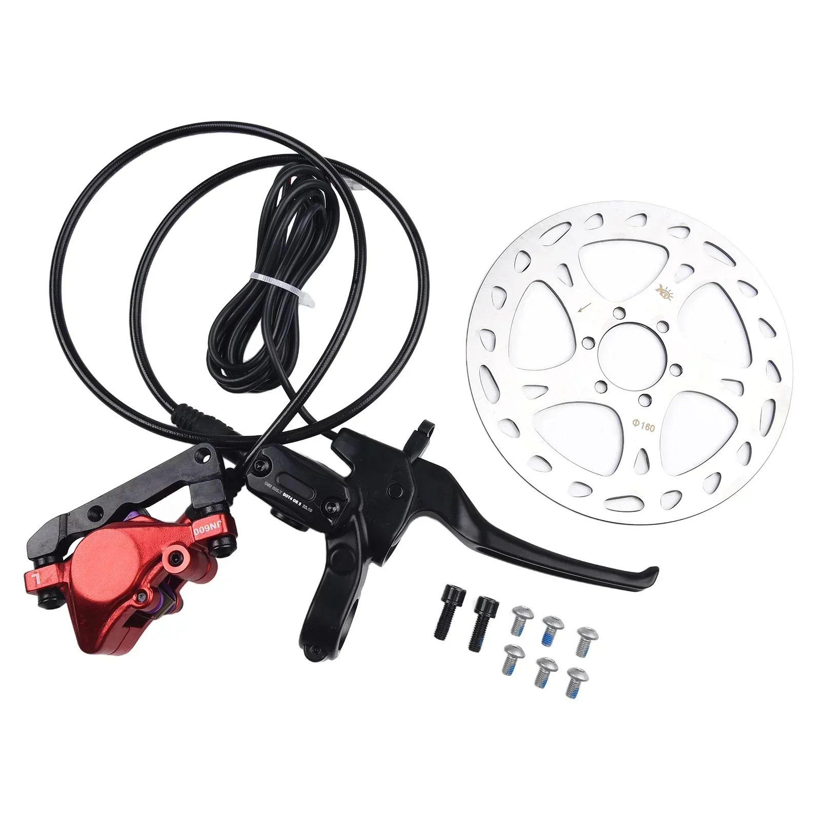 Ebike Power Off Oil Brake Hydraulic Disc Brake Motor Front Rear Disk Dual Callipers Lever For E-Bike Scooter Power Off Brake