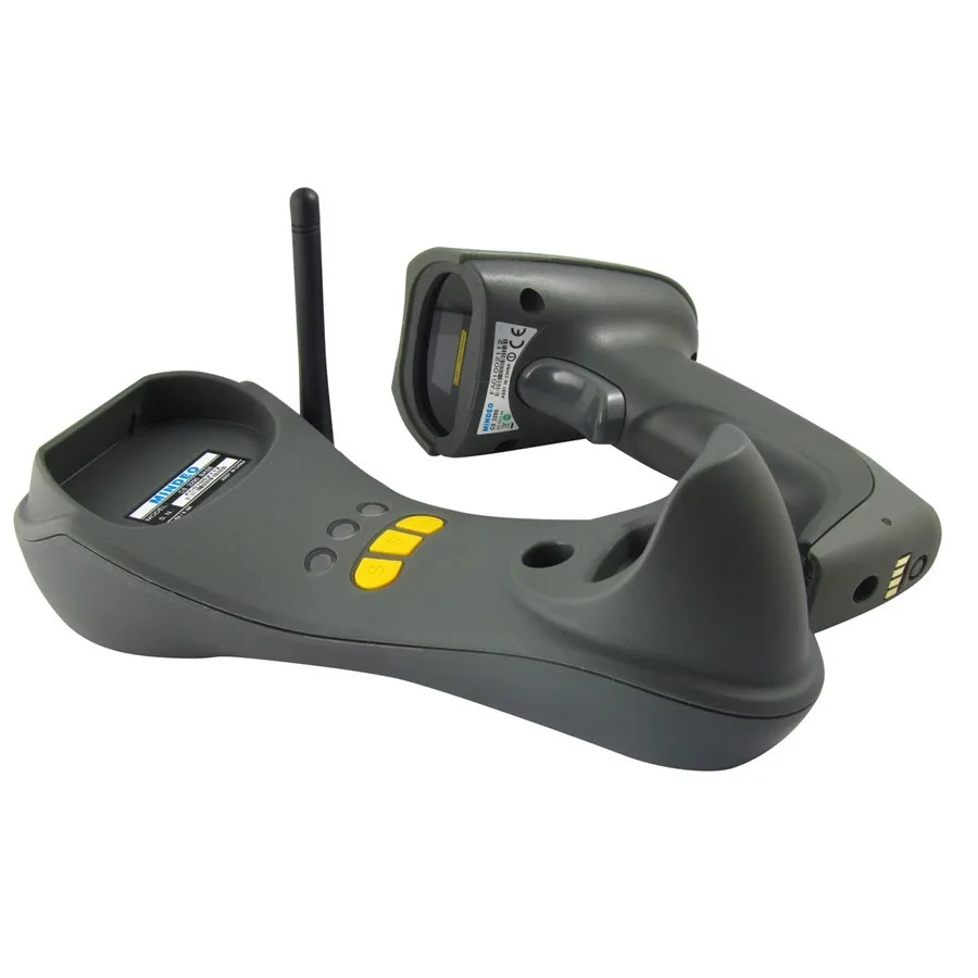 Mindeo CS-3290-1D Wireless Handheld Laser Barcode Scanner 1D Industrial USB IP52 Protection 1-Year Warranty Stock 200 Scans/Sec