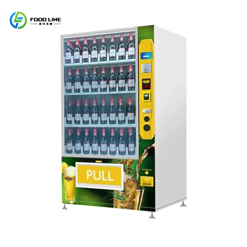 

Высокозащищенный функциональный торговый автомат для напитков для пляжа, автоматический комбинированный вендинговый аппарат для напитков, настраиваемый под заказ