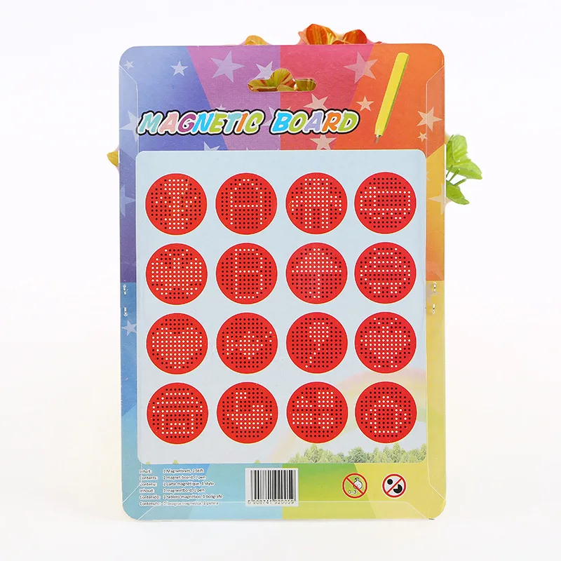 Magnetic Drawing Board Ball Sketch Pad Tablet with Magnet Pen Kids Learning Educational Toys for Children Gift Magpad Creative