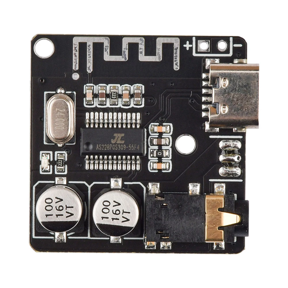 Type-C مايكرو USB VHM-314 MP3 BT استقبال الصوت وفك تشفير مجلس 5.0 ضياع سيارة محلل شفرة سمعي مكبر للصوت وحدة مكبر صوت للسيارة