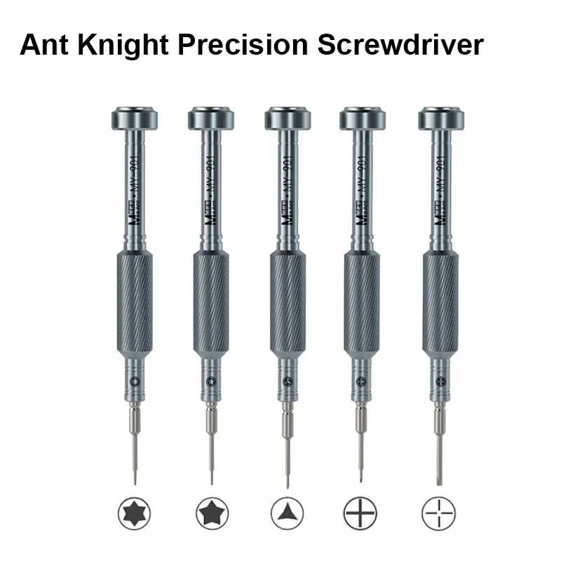 

MaAnt MY-901 Набор закаленных прецизионных отверток Ant Knight, противоскользящая для мобильного телефона, разборная отвертка, открытие, ремонт