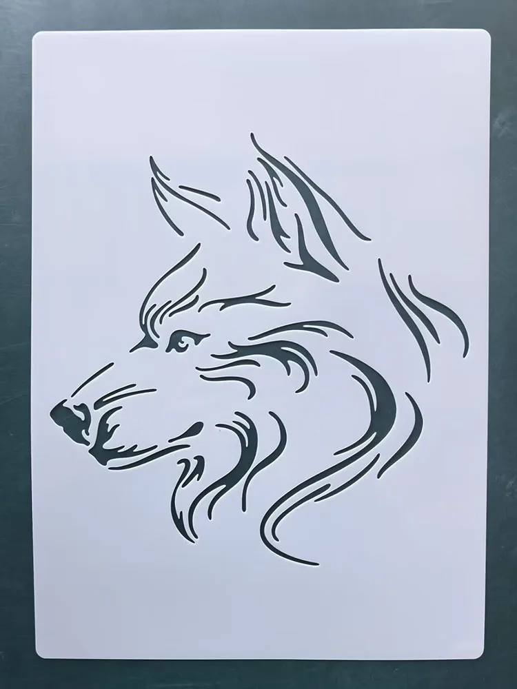 DIY Layering Stencils for Wall Painting
