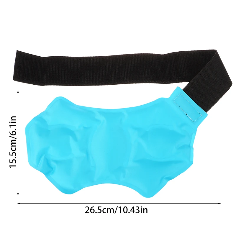 แพ็คน้ำแข็งรัดข้อเท้าสำหรับการบาดเจ็บร้อนเย็นข้อเท้าห่อหุ้มน้ำแข็งบำบัดข้อเท้าแบบใช้ซ้ำได้บรรเทาอาการปวดแพลง