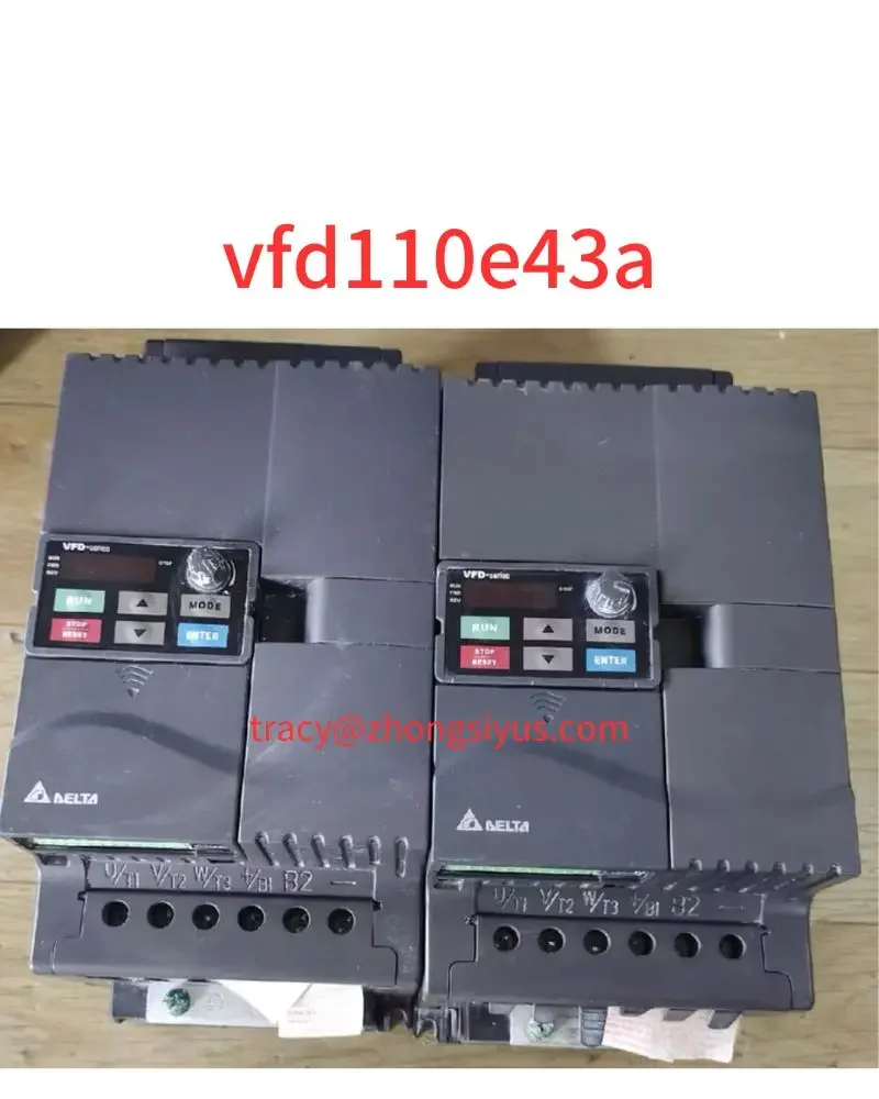 

Second-hand inverter VFD110E43A 11KW 380V