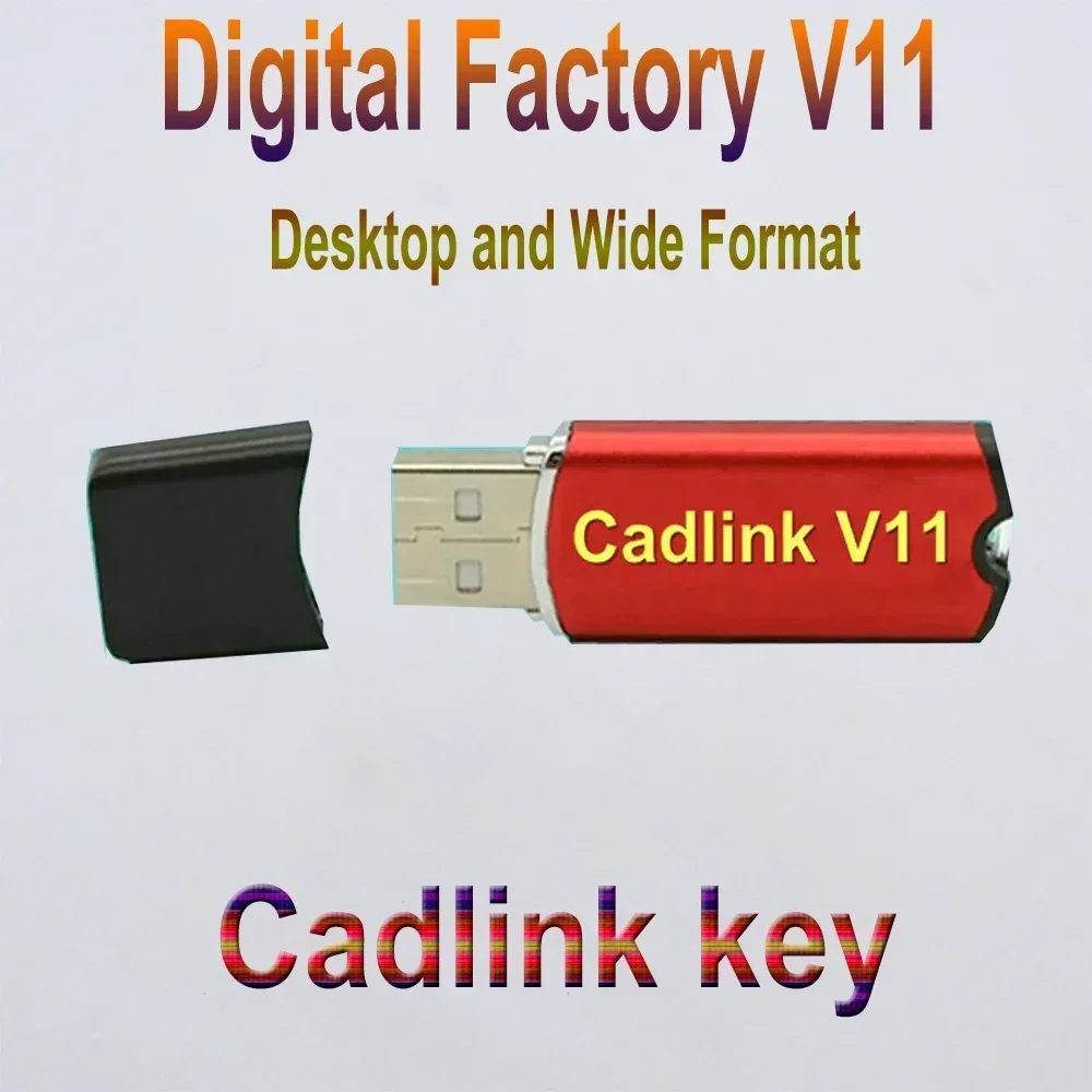 Cadlink Digitale Fabriek V11 DTF Software CADlink 11 RIP Dongle Usb Voor Epson 8550 L1800 4900 7890 9890 P5000 P6000 P7000 P9000