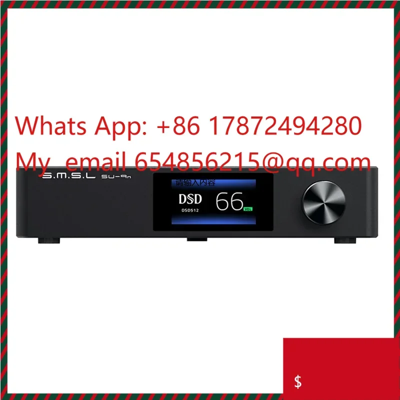 PCM768kHz/32Bit with Remote Control SU9N Hi-Res Decoder   ES9038PRO DAC BT 5.0 DSD512