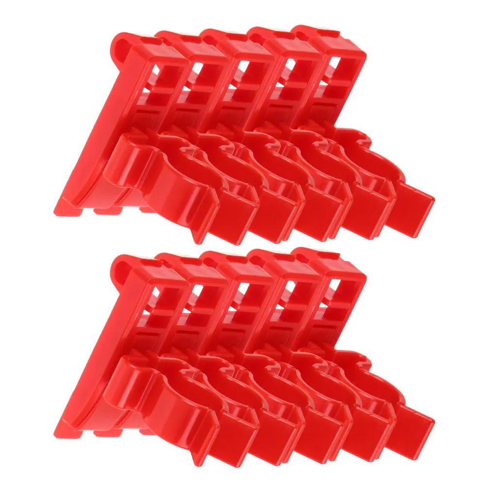 10Pcs Pegboard Hooks Heavy Duty Garage Organizer Wall Mounted Tool Holder Polishing Machine Holder Polishing Disc Rack