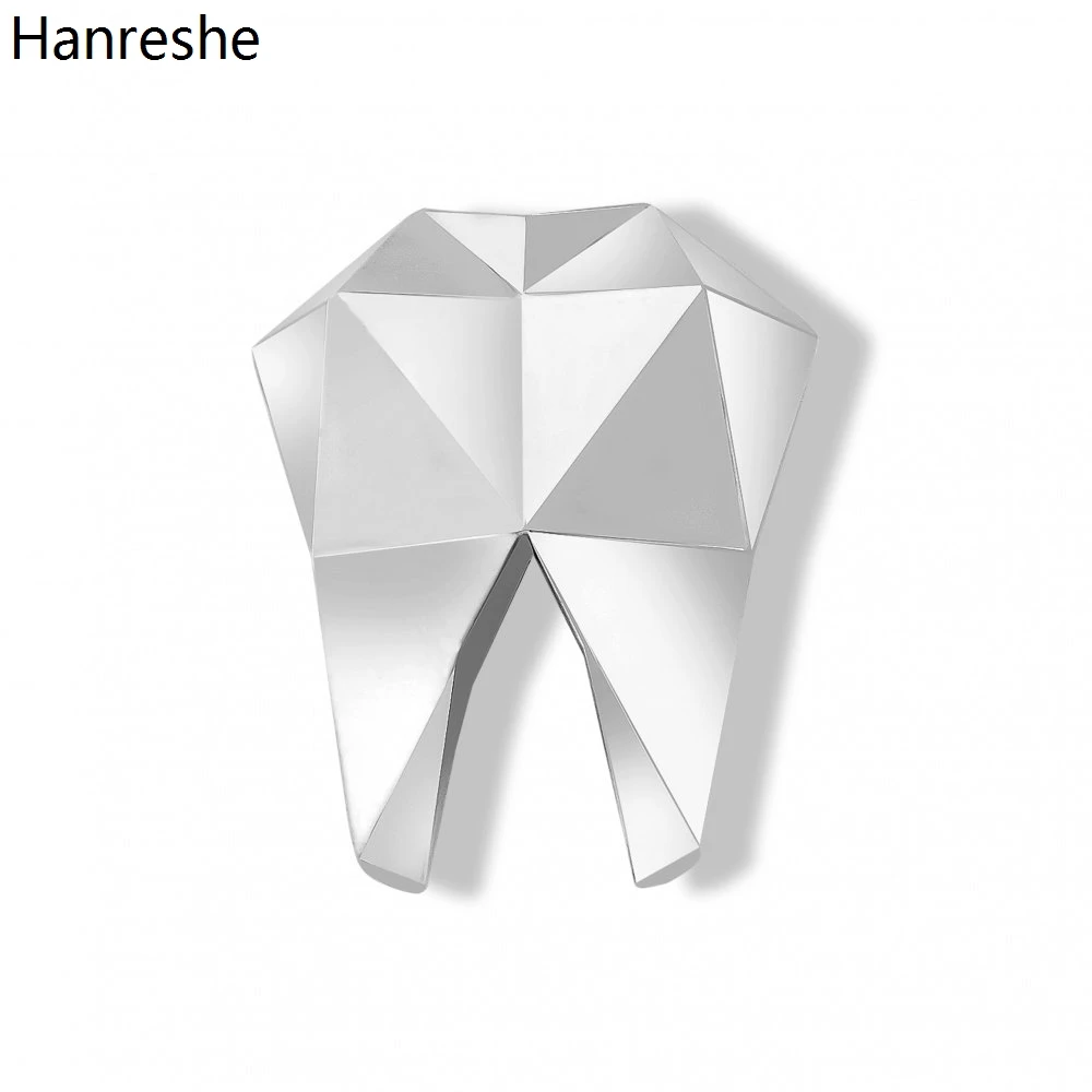 Hanreshe-Broche Dentaire Créative, Bijoux de Personnalité, Danemark ge Médical pour Sac à Dos, Médecin, Infirmière, Étudiants, Dentiste