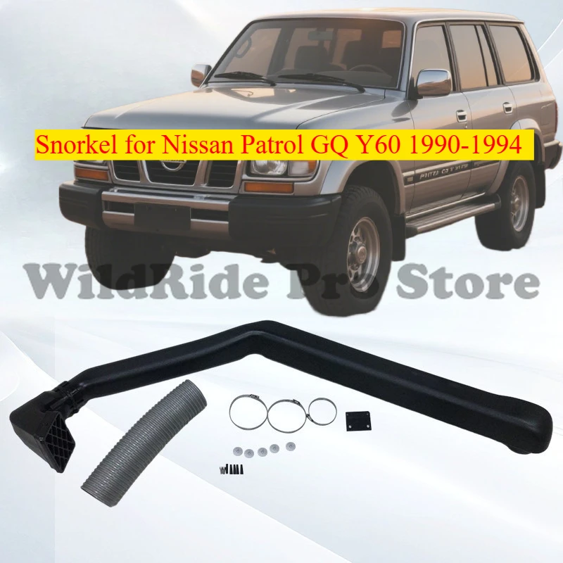 

Snorkel for Nissan Patrol GQ Y60 1990-1994| Factory Direct Waterproof Intake | Off-Road 4x4 Air System | Y60A Modification