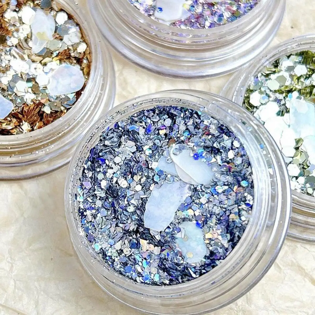 

1 Box Sparkling Ultra-Thin Mini Mixed Nail Glitter Sequin Irregular Fragment Nail Art Decoration Accessories for Manicure DIY