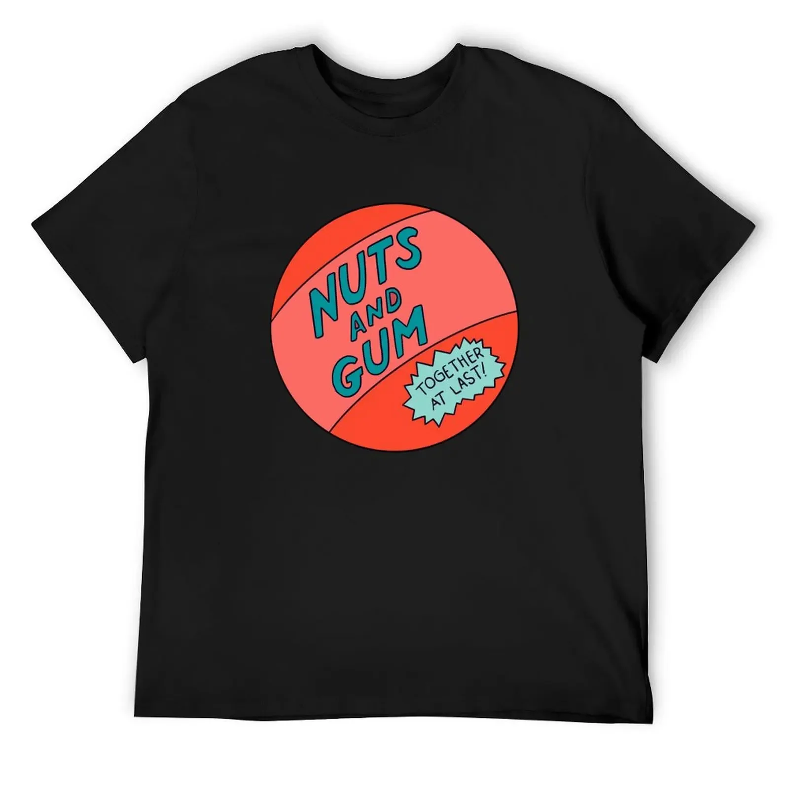 

Nuts and Gum T-Shirt rapper graphic tees valentines clothes funny gifts Luxury man vintage t shirt men