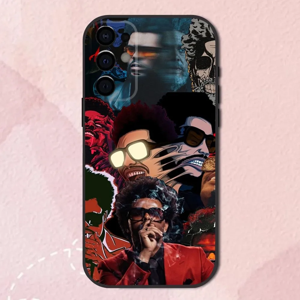 The W-Weeknd XO Singer Phone Case For Samsung S24,S21,S22,S23,S30,Ultra,S20,Plus,Fe,Lite,Note,10,9,5G Black Soft Cover