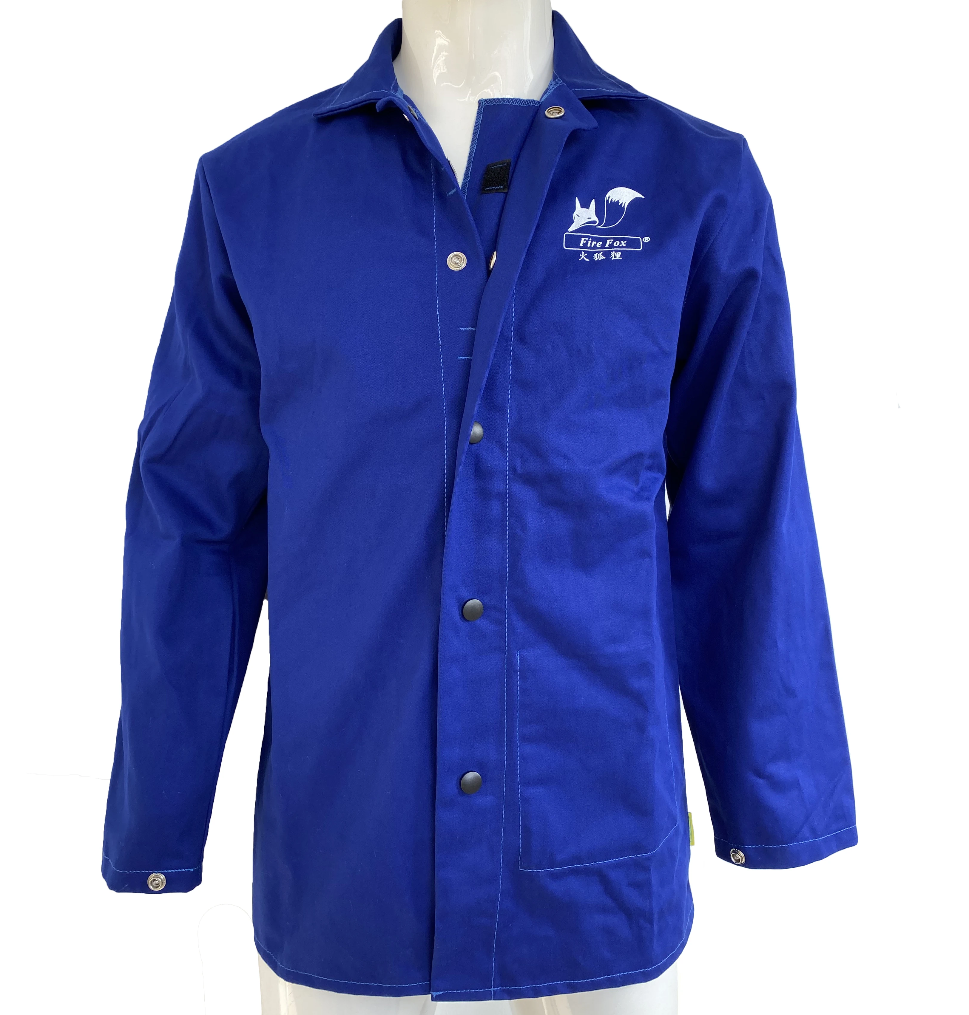 Welding Clothing Flame Retardant FR Cotton Coverall Welding Jackets Fire Proof Cotton Welding Clothes