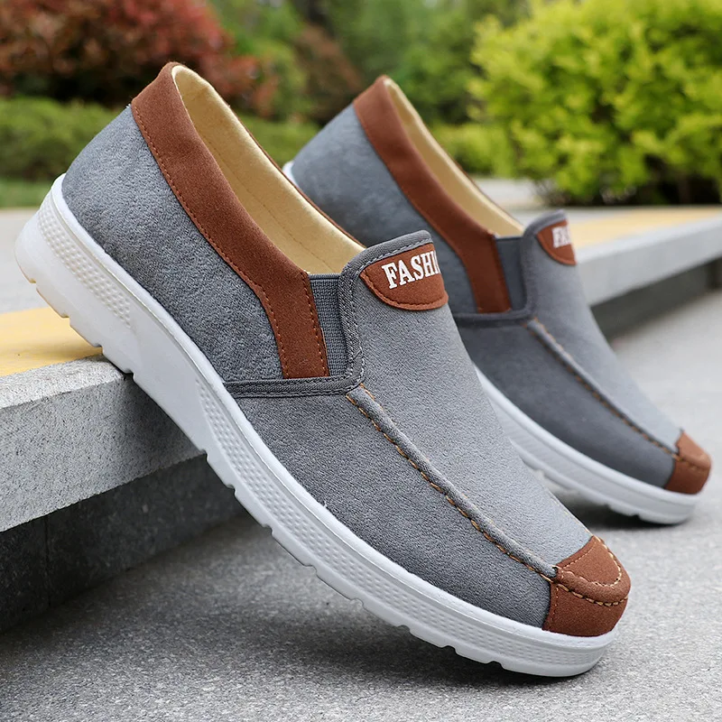 Herren-Freizeitschuhe - Leichte, Atmungsaktive Flachsohle mit PU-Boden, Weiche und Stoßdämpfende Laufschuhe – Detail 10