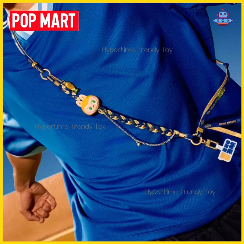 Spot Goods Pop Mart Labubu Blind Box THE MONSTERS × FIFA Series Long Lanyard Pendant Trendy Portable Toy Collectible Gifts view 5