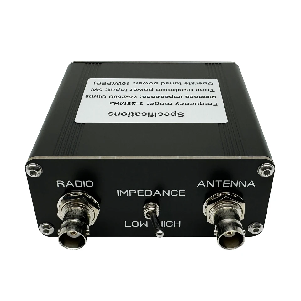 2025NEW QRP Z マッチ手動アンテナ チューナー 3 ～ 28 MHz