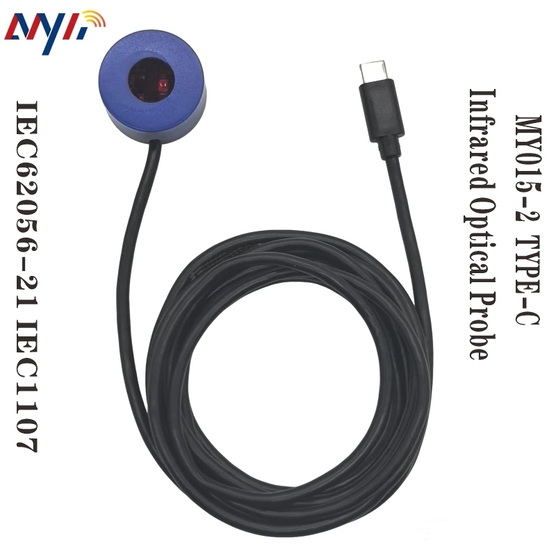 

940nm Infrared FT232 TYPE C Optical Probe Filter bi-directional IR For kWh Gas Flow Water Meter Reading