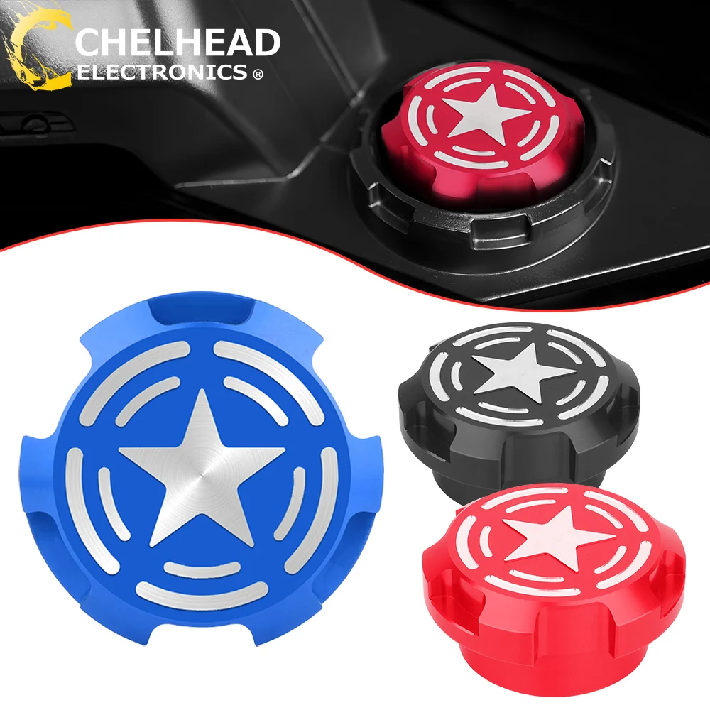 Aluminum Gas Cap for Polaris Slingshot SL LE R S SLR Grand Touring 2015 2016 2017 2018 2019 2020 2021 2022 2023 Fuel Tank Cap