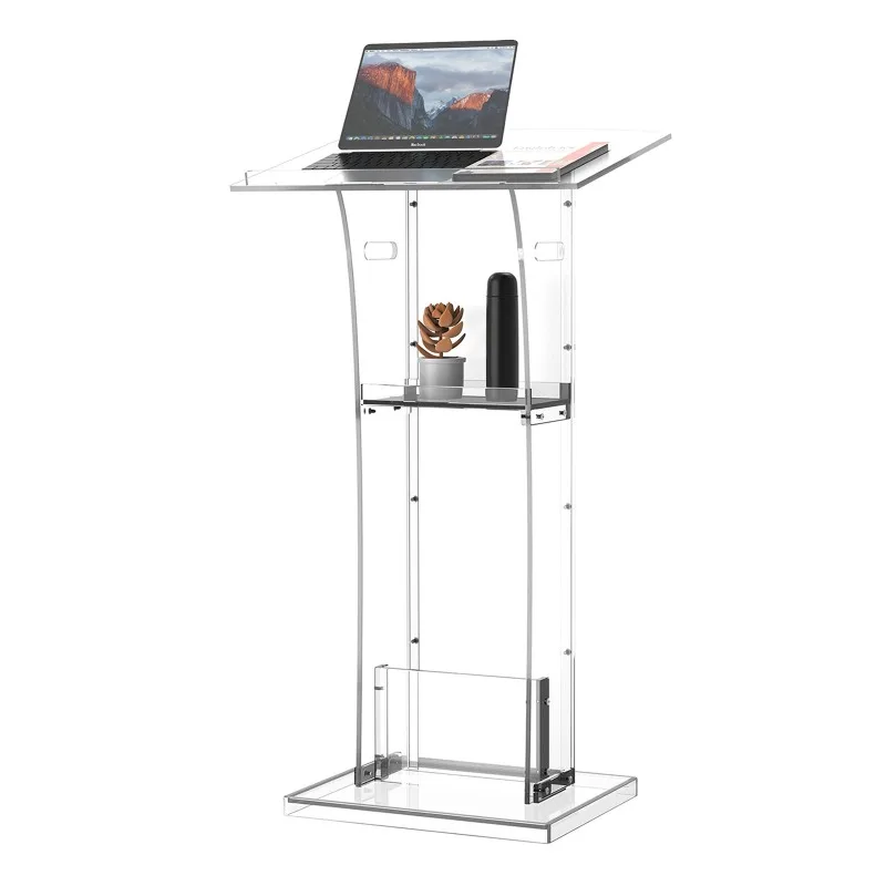 Acrylic podium plexiglass award-winning speech master of ceremonies