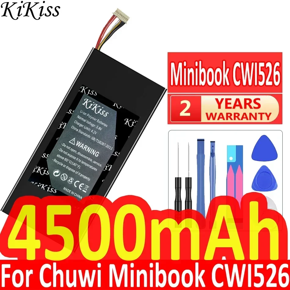 

4500mAh KiKiss Powerful Battery for Chuwi Minibook CWI526 Tablet PC Replacement Accumulator