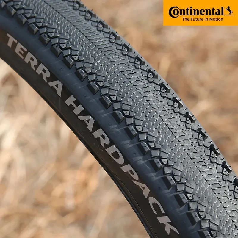 Continental Terra Hardpack 27.5/29x2.0 Tubeless Ready Faltbarer Gravel-Reifen MTB Rennrad Cyclo-Cross Breiter Profilflächenauftrag Flaches Zentralprofil – Detail 9