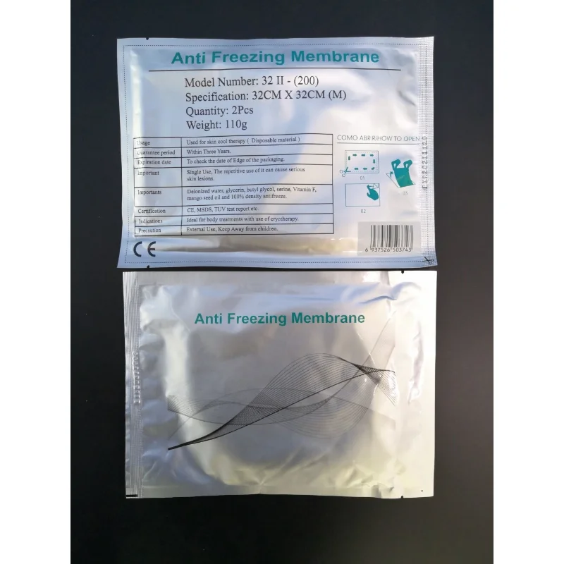 2024 New  Antifreeze Membrane 34*42/32*32/28*28CM Antifreezing Anti-freezing Membrane Pad for Fat Freezing Machine