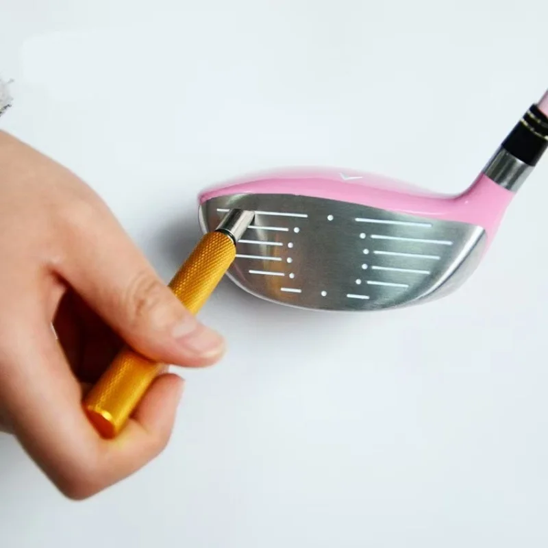NEW Practical 1pc Golf Wedge Iron Groove Sharpener Club Cleaner Cleaning Tool Course Golf Groove Cutter Tool Golf Training Aids