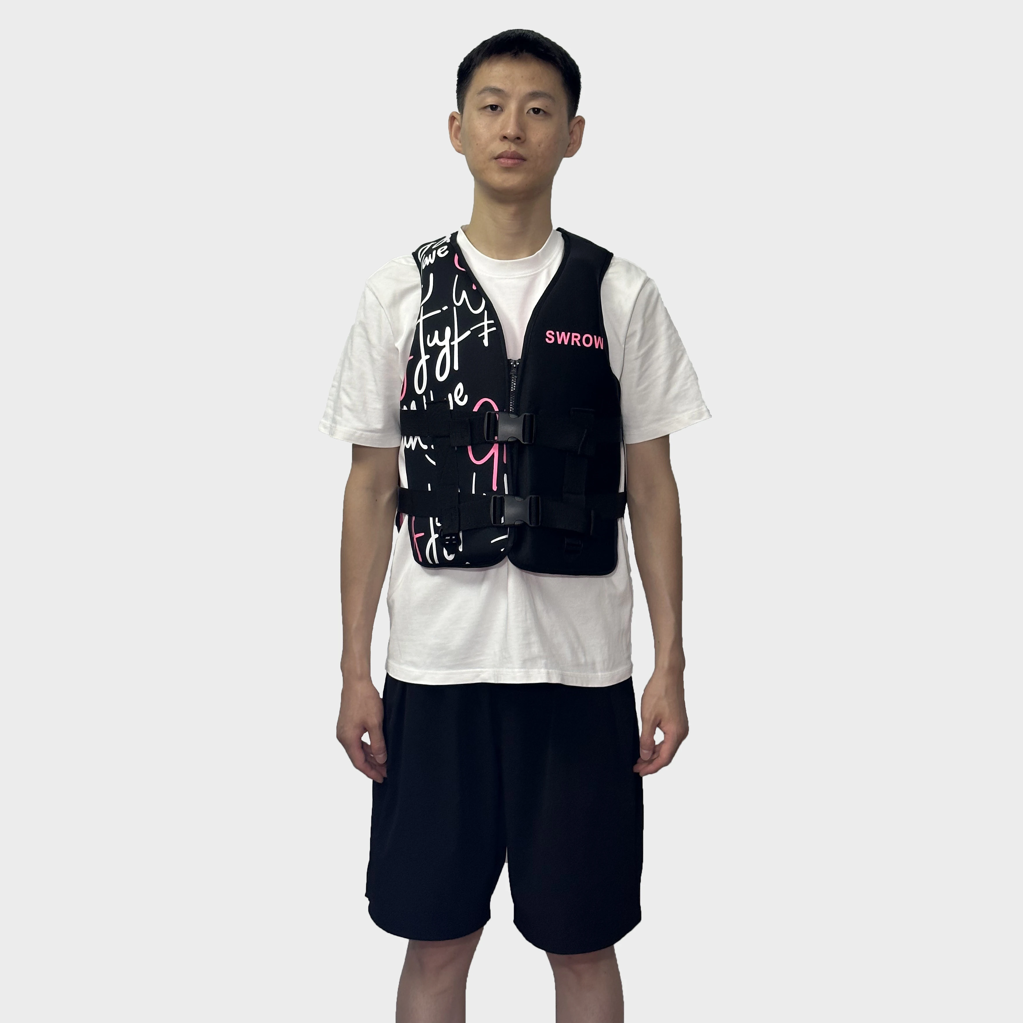 

New Life Jacket Neoprene Life Vest Water Sports Fishing Kayaking Boating Swimming Drifting Surf Ski Safe Vest for Adult Children