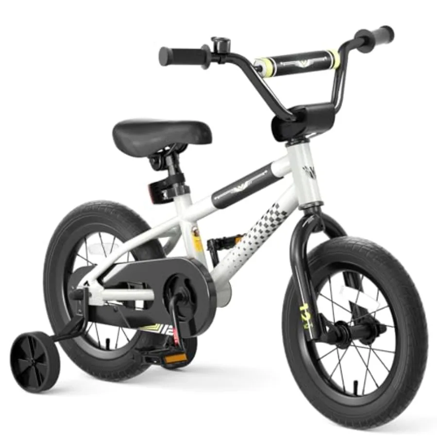 

BMX Toddler Bike 12/14/16 Inch Bicycle Boys Girls Age 3-8 Durable Steel Frame Adjustable Seat Coaster Brake Red Blue Green