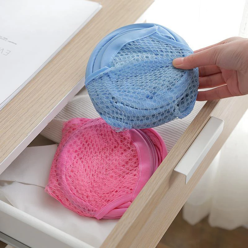 New Foldable Dirty Clothes Basket Storage Basket Color Mesh Clothes Dirty Clothes Basket For Household Bathroom Laundry Sorting