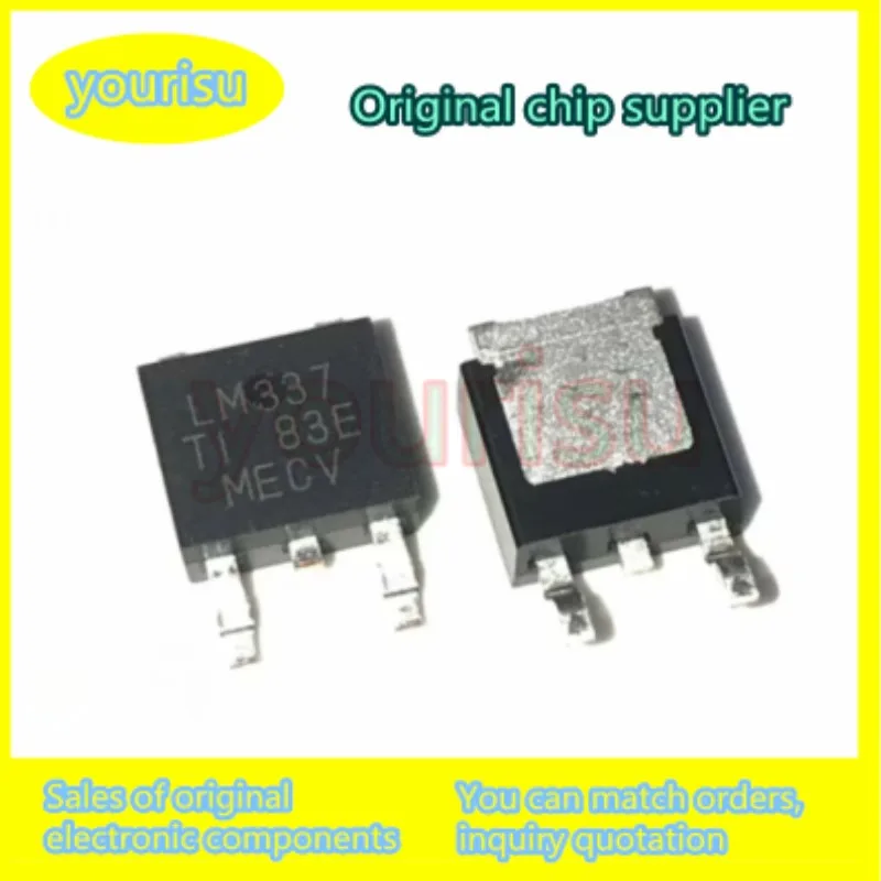 10Pcs/Lot LM337KVURG3 LM337KVUR LM337 IC REG LIN NEG ADJ 1.5A TO252-3 Chip