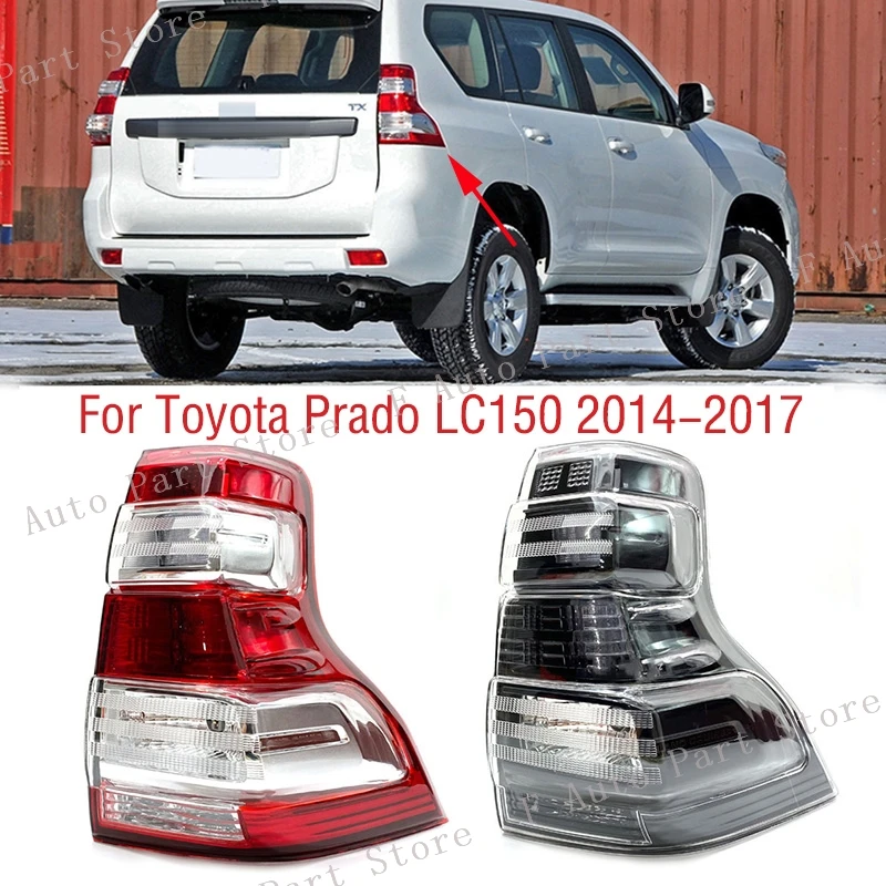 Для Toyota Land Cruiser Prado LC150 FJ150 2014 2015 2016 2017, задний фонарь в сборе, стоп-сигнал, сигнальная лампа, задний фонарь Для Toyota Land Cruiser Prado LC150 FJ150 2014 2015 2016 2017, задний фонарь в сборе, стоп-сигнал, сигнальная лампа, задний фонарь