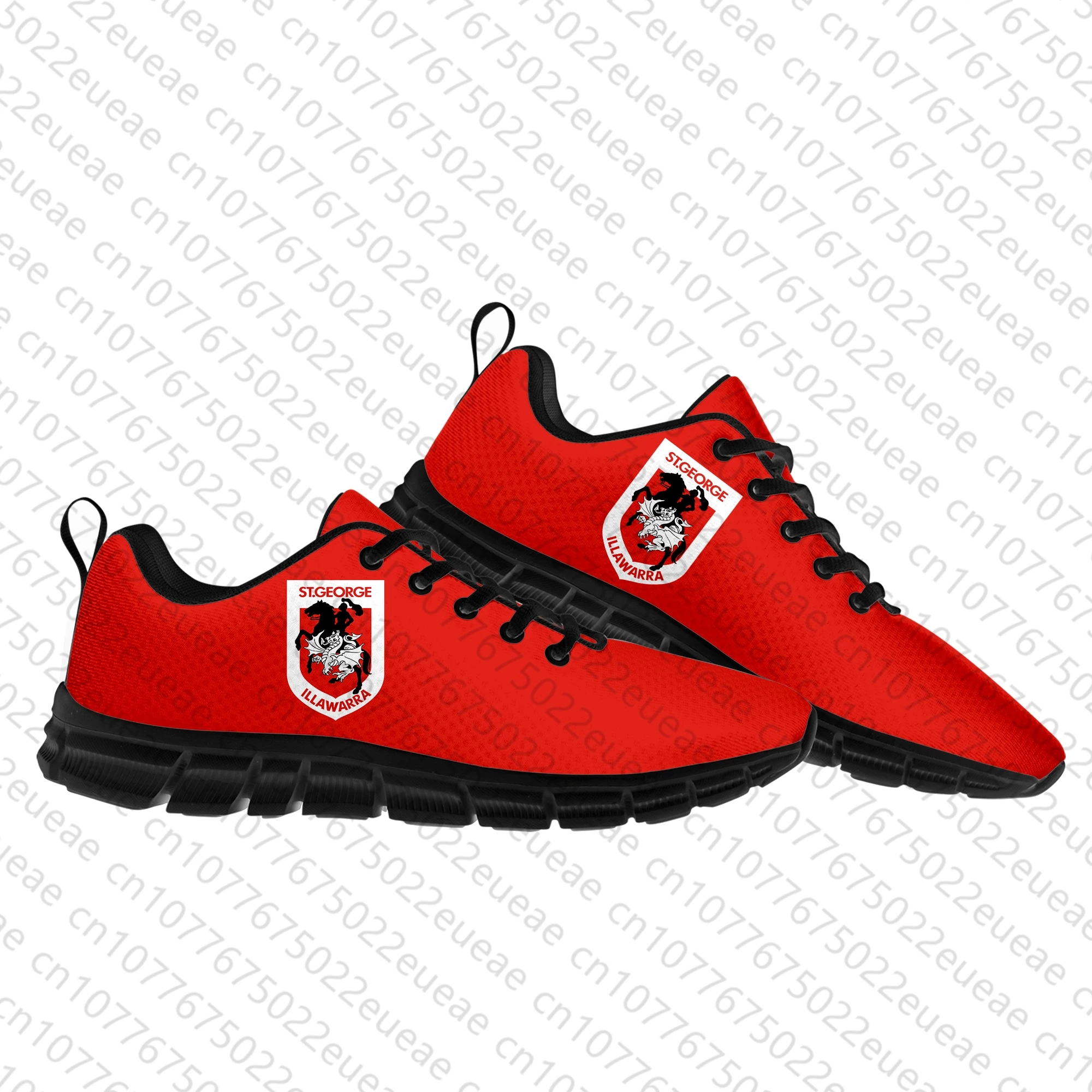 St.George Illawarra Dragons  Australian Rugby Sports Shoes Mens Womens Teenager Kids Children Sneakers High Quality Parent DIY