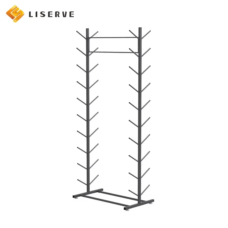 Modern Metal Hat Rack Multi Branch Coat Stand Large Capacity Hanging Rod Movable Storage Organizer for Living Room Bedroom