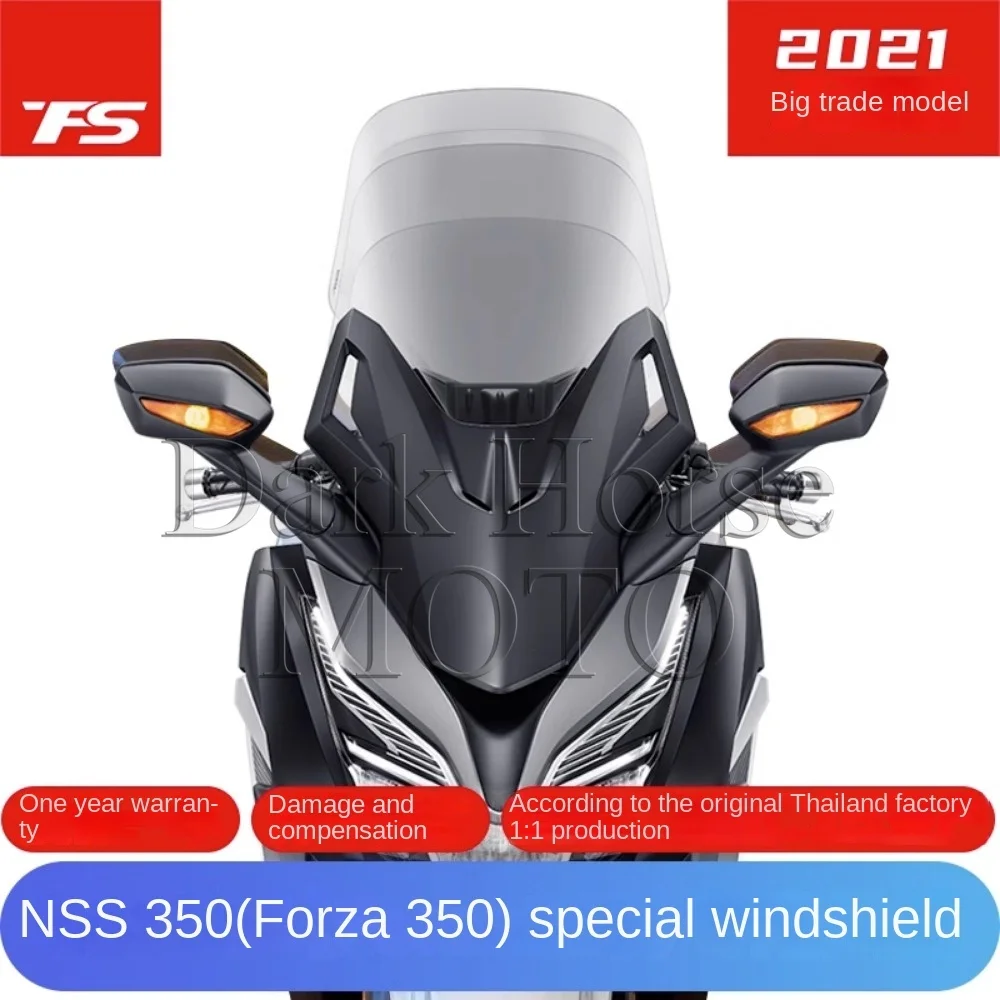 

Motorcycle Modified And Heightened Windshield FORZA Front Windshield FOR HONDA Forza 350 300 Forza125 NSS350