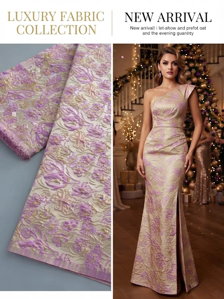 African Tulle Lace Fabric 2026 Satin Nigerian Brocade Gild Jacquard Lace Fabric For Sewing Wedding Party Dress Women Cloth4852