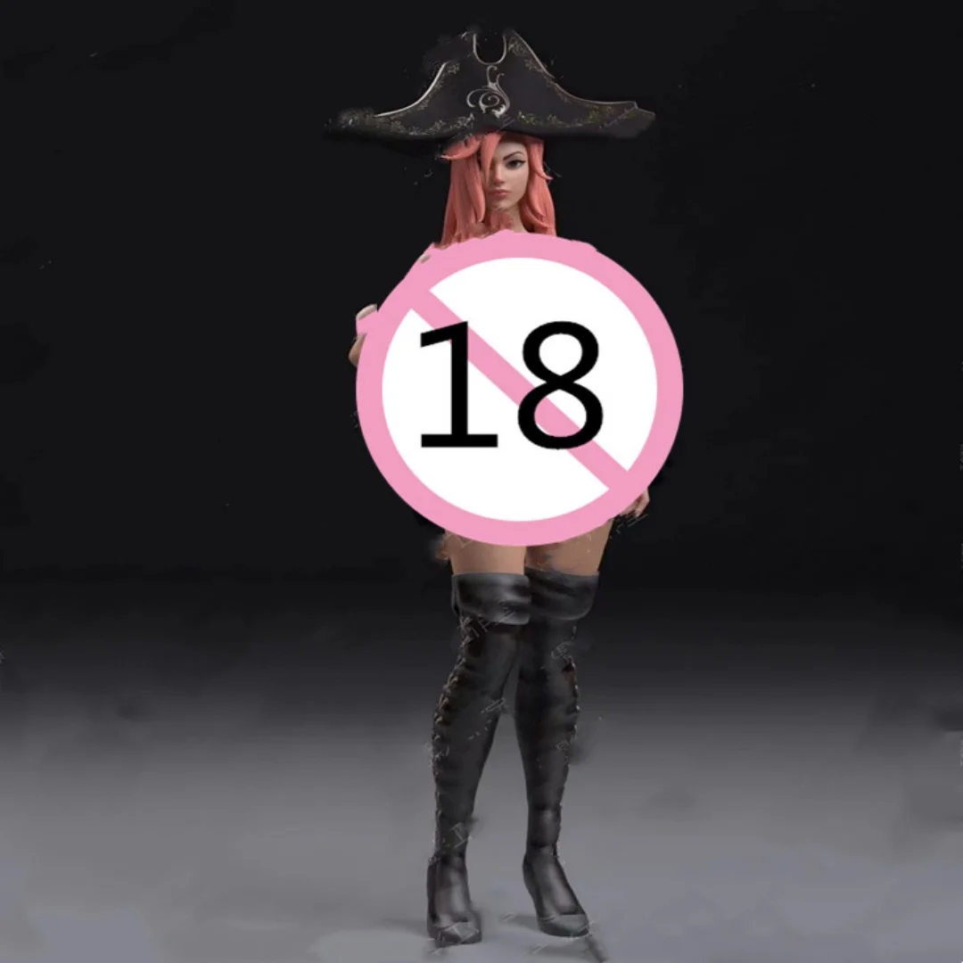 

1/24 Scale Resin figurine Pirate Girl Nsfw DIY assemble Model Kit Unassembled and Unpainted Sculpture toy