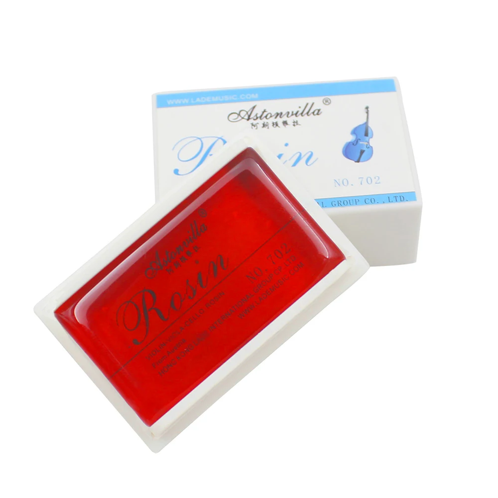 Villa Violin Rosin 702 - High Purity Universal Red Rosin with Plastic Case,  for Violin Viola Cello Bowed String Instrument - view 5