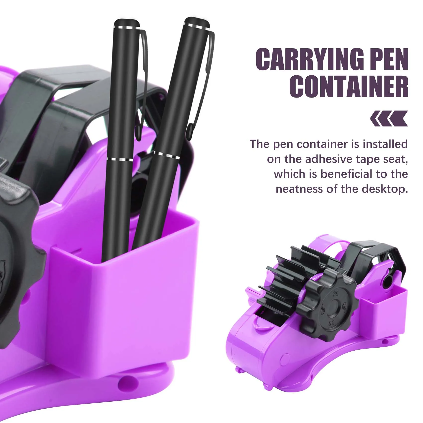 AEF7-Semi- Automatic Desk Tape Dispenser Semi Automatic Cutting Tape On Off Manual For Washi Transparent Tapes